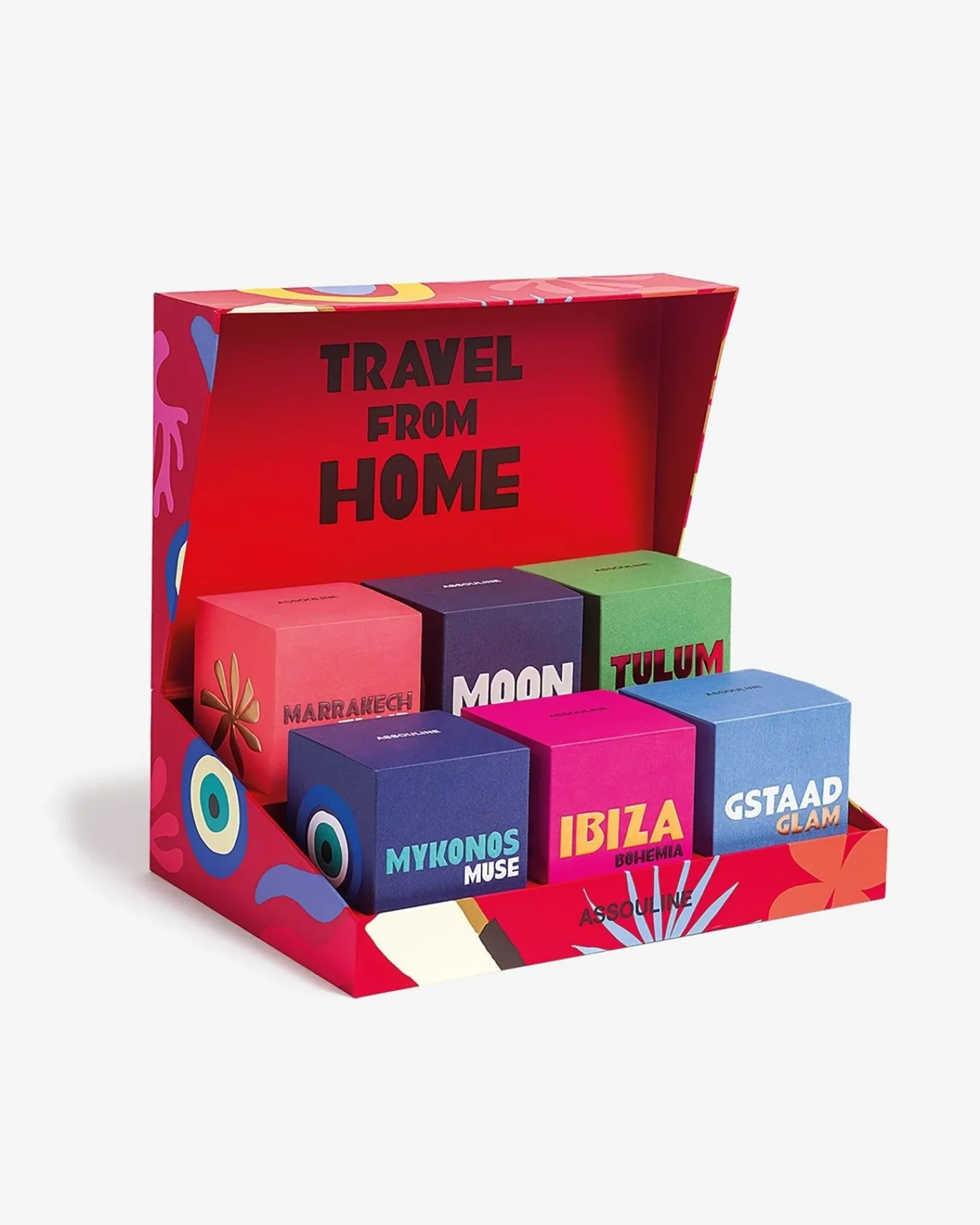 Assouline Kaarsen^Reis Vanuit Huis Geurkaarsenset