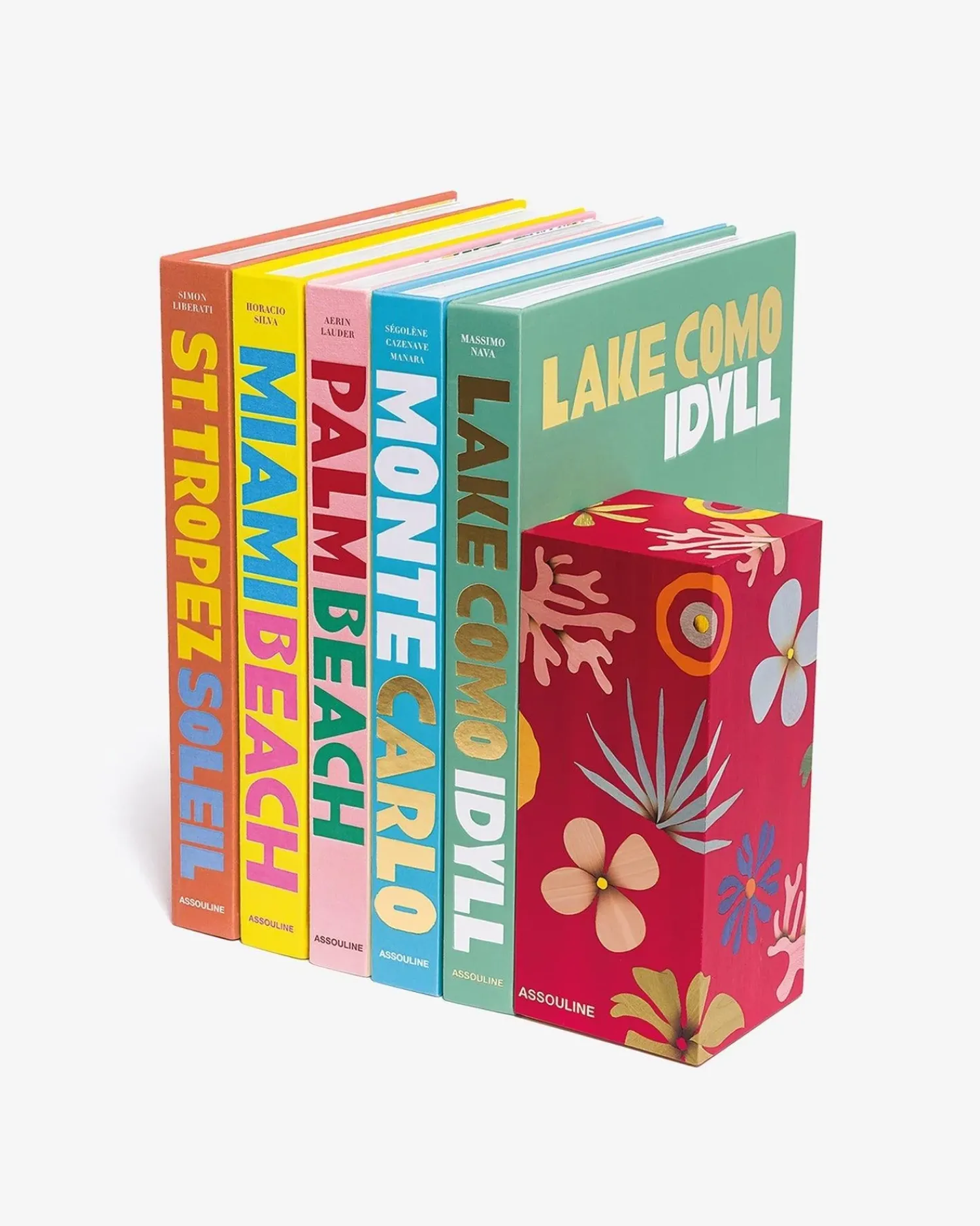 Assouline Inlegwerk Boekensteunen^Reizen Vanuit Huis Inlegwerk Boekensteun